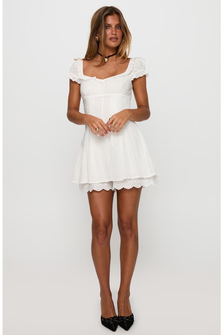 Want Your Love Minidress, Alternate, color, WHITE