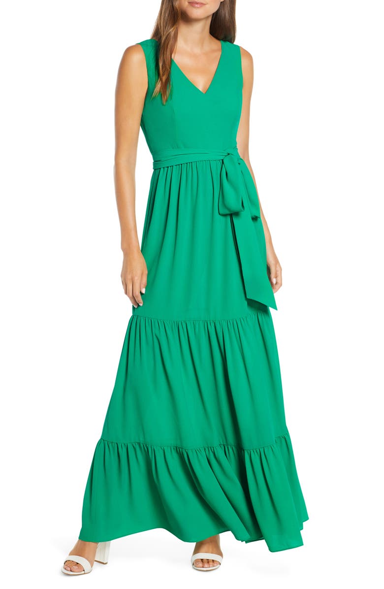 Lilly Pulitzer<sup>®</sup> Maurine Tiered Maxi Dress, Main, color,