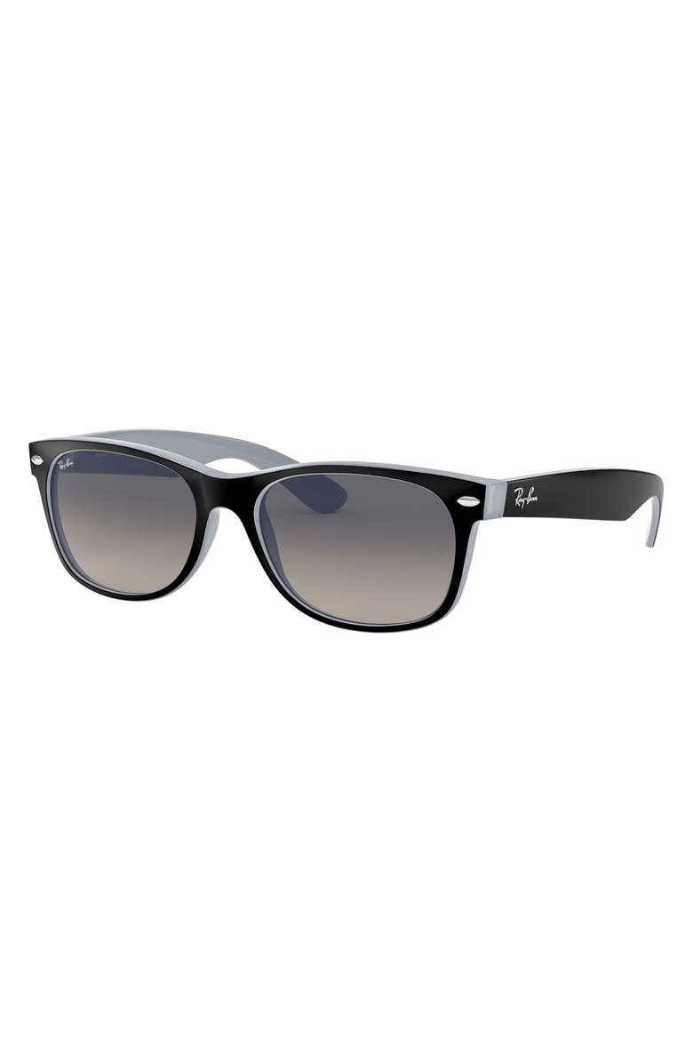 Ray-Ban 58mm Gradient Square Sunglasses, Alternate, color,