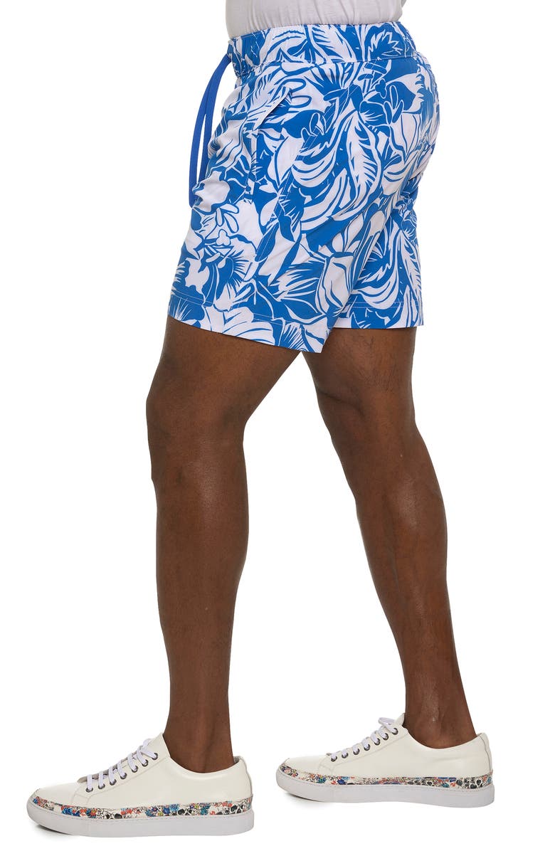 Robert Graham Beach Hibiscus Swim Trunks, Alternate, color, 