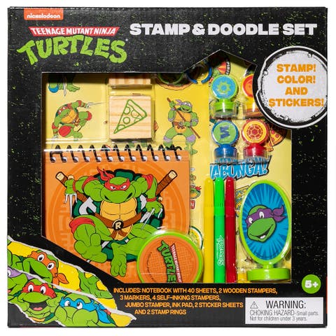 Stamp 
Doodle, Teenage Mutant Ninja Turtles Craft Set, Kids 5+