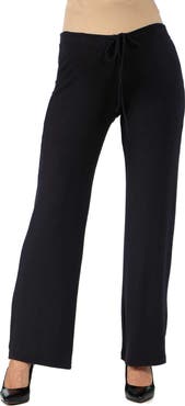 24seven Comfort Apparel Maternity Drawstring Lounge Pants