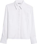 PARTOW Brooks Cotton Button-Up Shirt