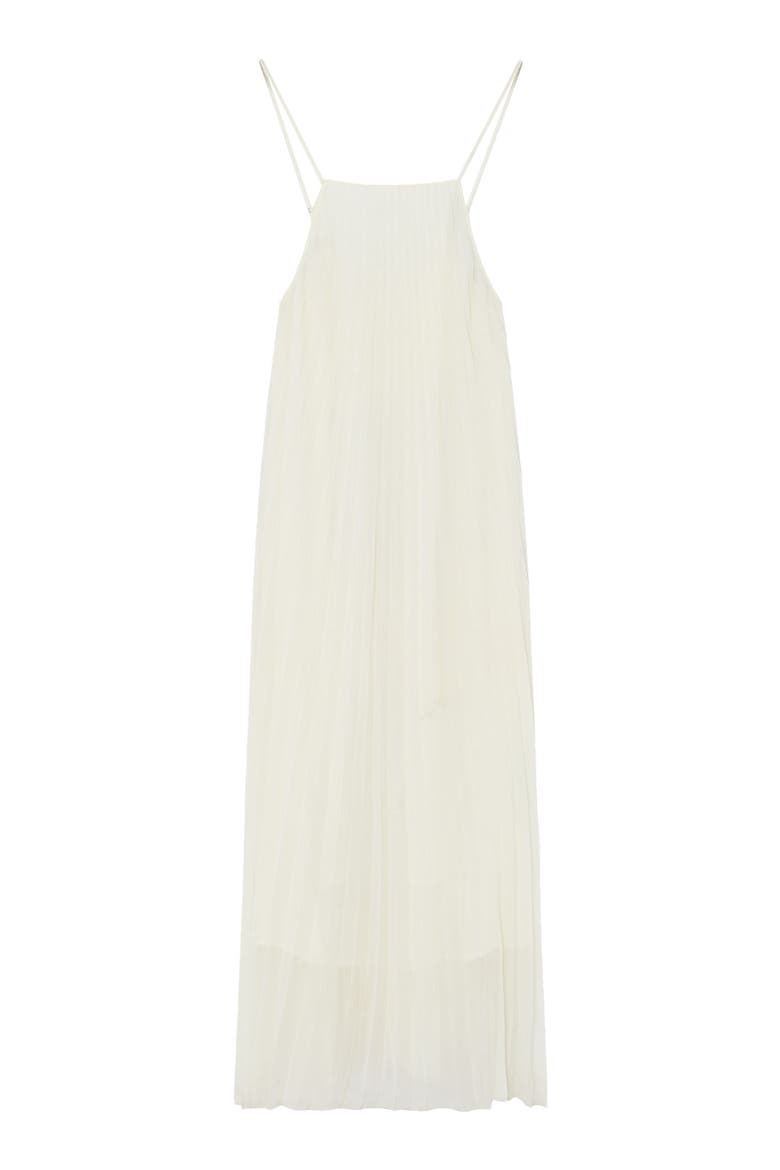 Rona Chiffon Plisse Maxi Dress, Alternate, color, Jet Stream