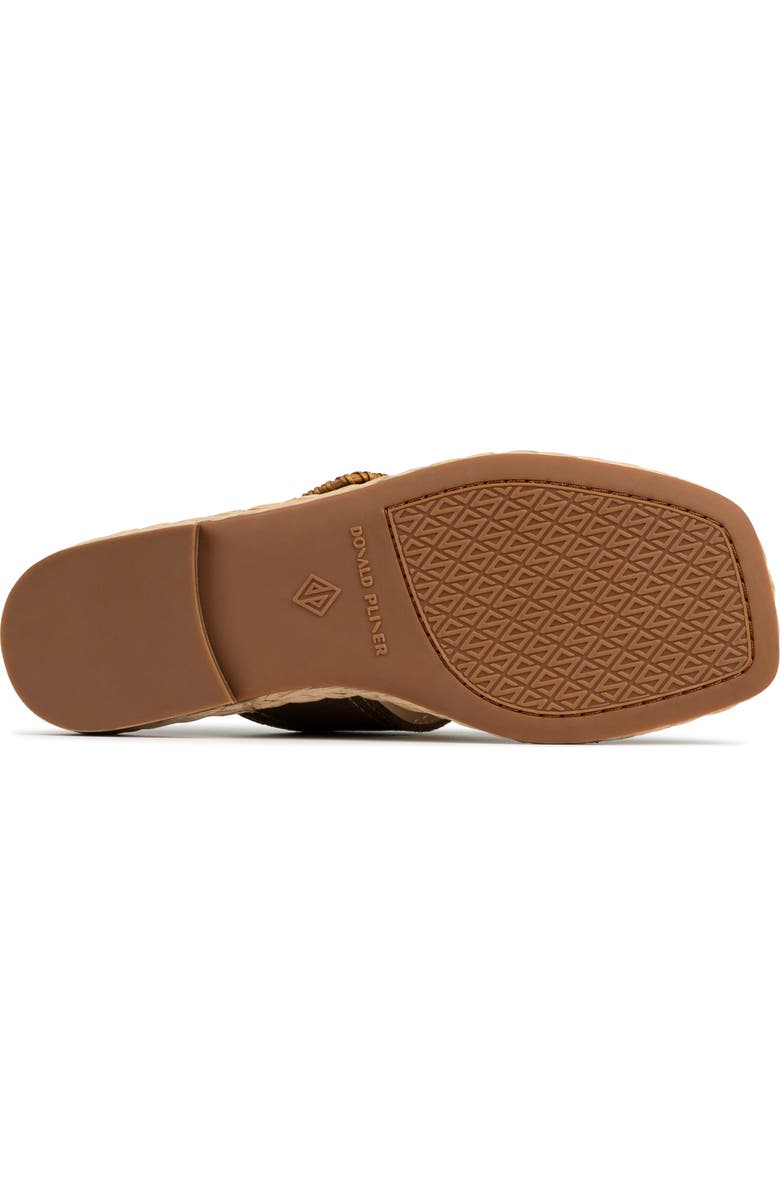 Donald Pliner <p>Hilari Leather Slide Sandal (Women)</p>, Alternate, color, Saddle