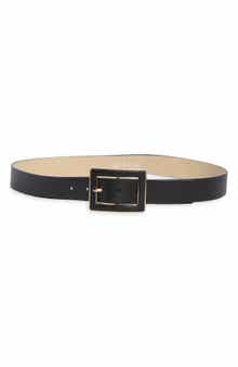 Faux Leather Belt