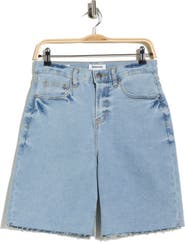 Vigoss Cutoff Denim Bermuda Shorts