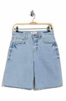 Vigoss Cutoff Denim Bermuda Shorts
