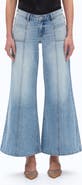 Bayeas Rhinestone Pocket Flare Jeans