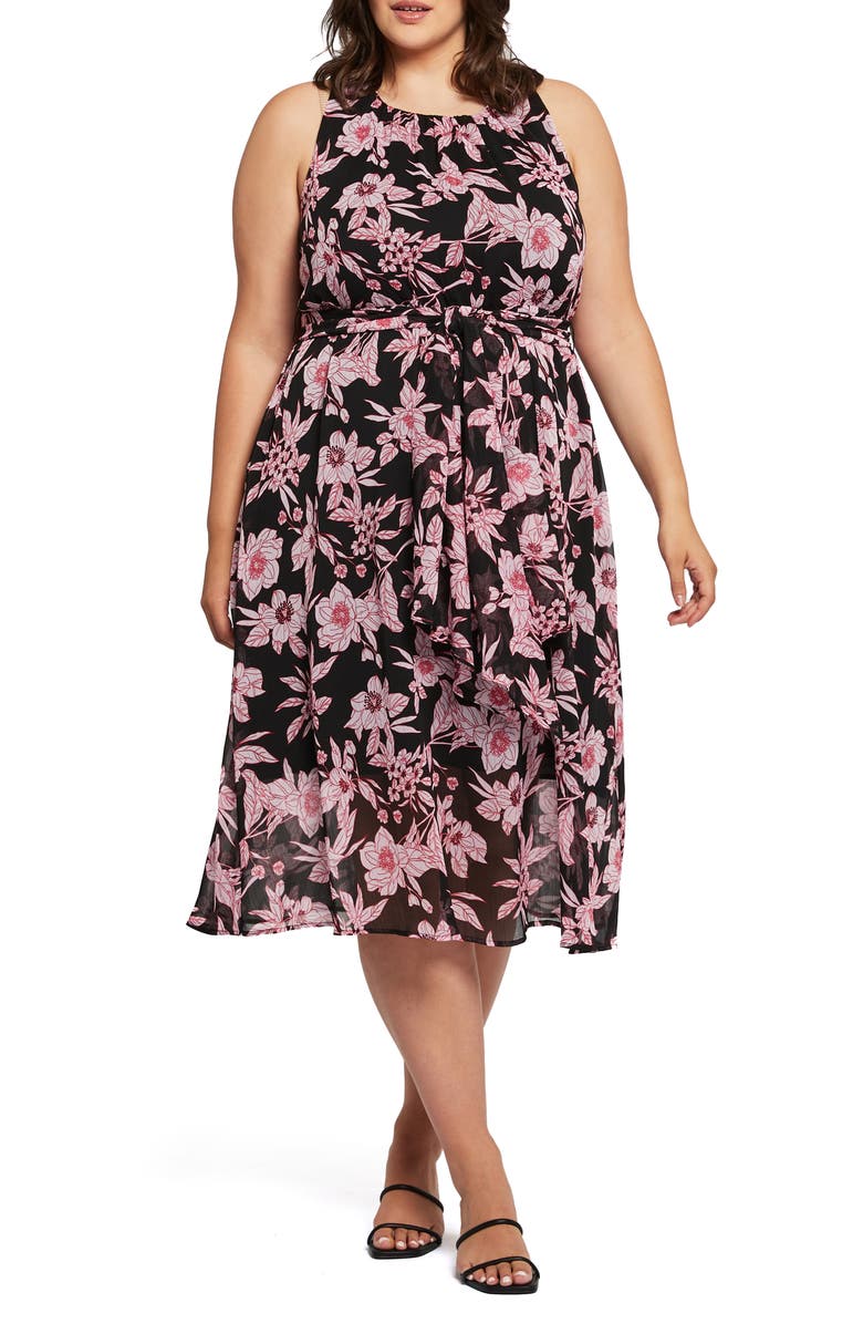 AGATHA FLORAL SHIRT DRESS main image 1