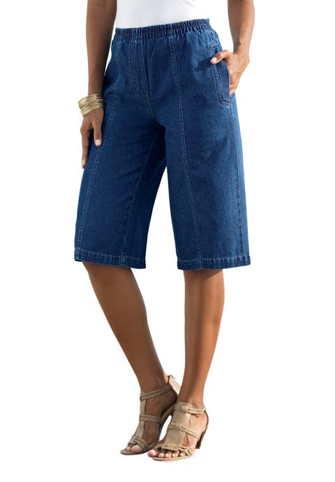 Plus Size Easy-Wear Bermuda Short (Plus)