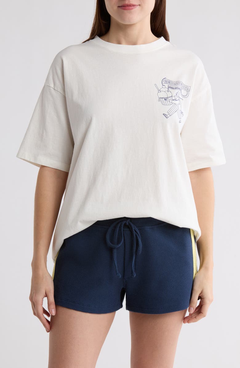 Damson Madder Gelati Organic Cotton Graphic T-Shirt, Main, color, 