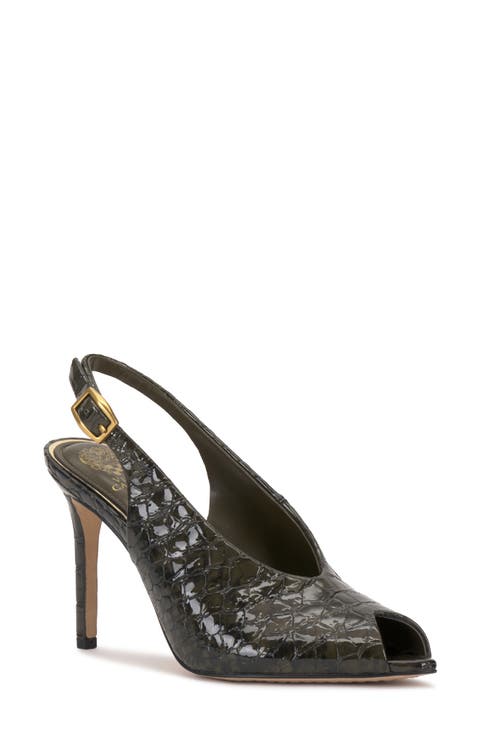 Helenza Peep Toe Slingback Pump