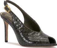 Vince Camuto Helenza Peep Toe Slingback Pump