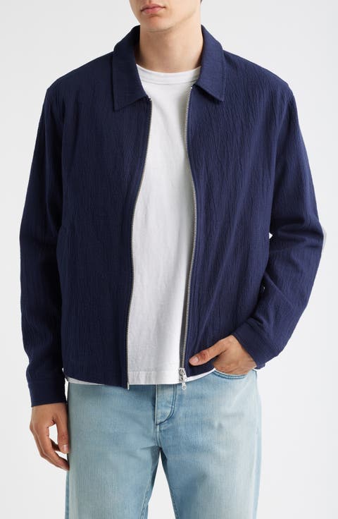 Eldon Cotton Seersucker Jacket