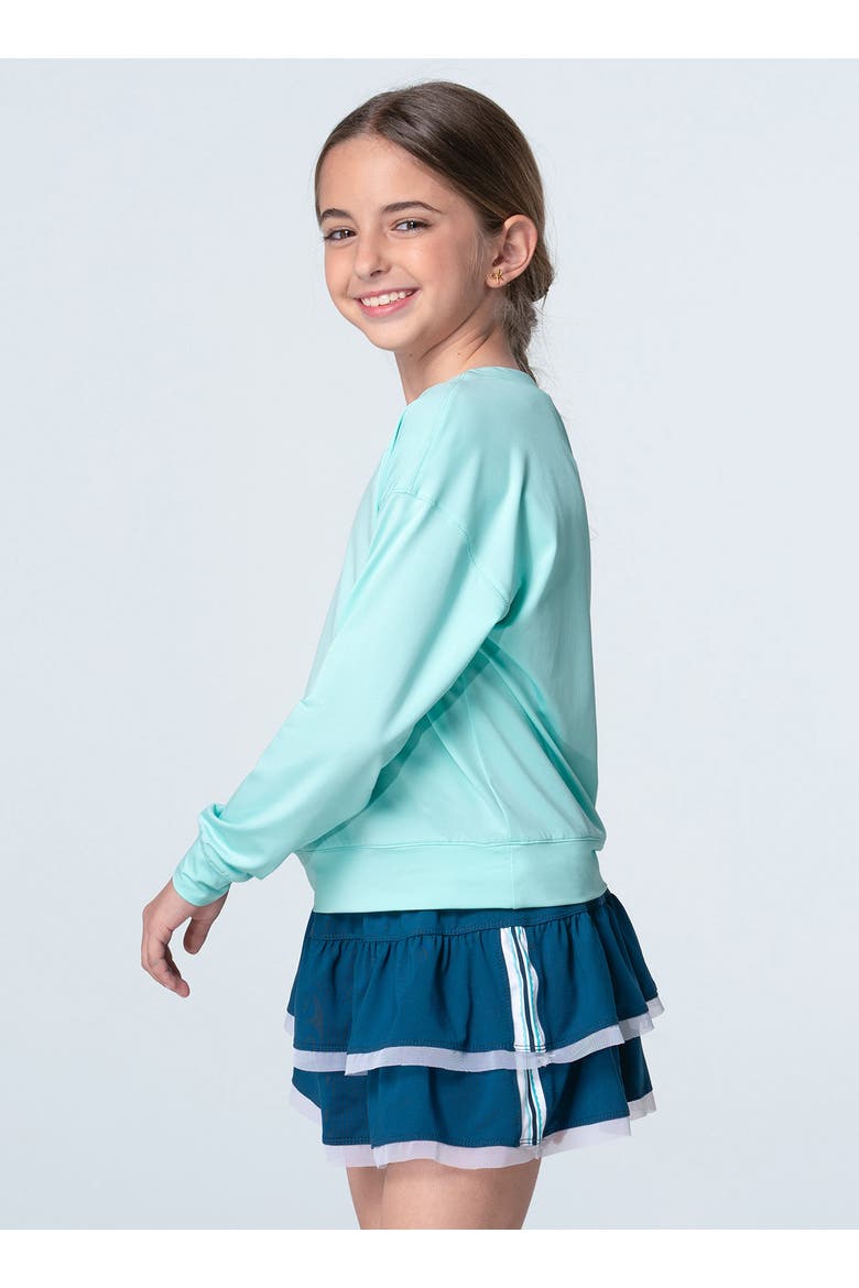 Hype Long Sleeve, Alternate, color, Capri