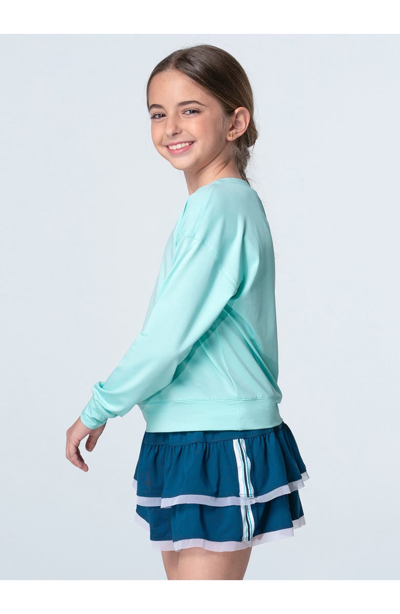 Lucky in Love Hype Long Sleeve, Alternate, color, Capri