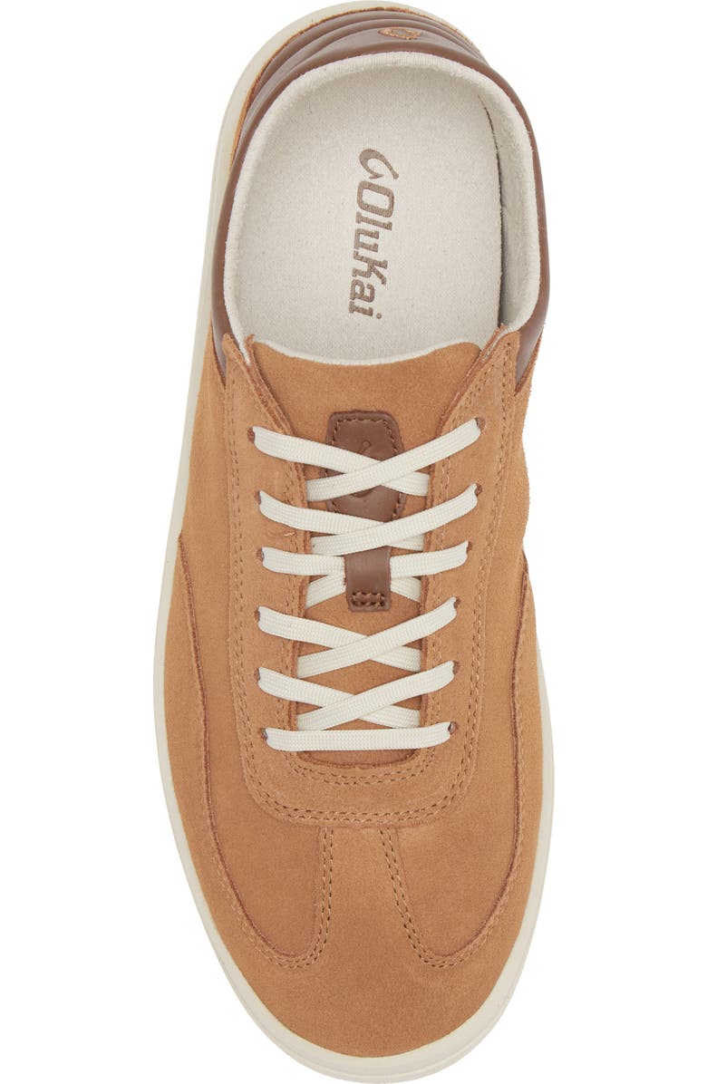 OluKai Pūnini Convertible Court Sneaker, Alternate, color, Tan / Toffee