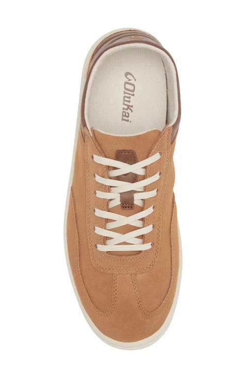 Olukai Men Punini Sneaker In Tan In Brown