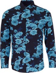 Lords of Harlech Sawyer Knit Button-Up Shirt