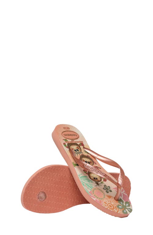 Havaianas Disney Princess Flip Flop In Neutral