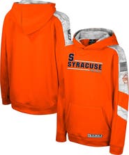 COLOSSEUM Youth Colosseum Orange Syracuse Orange OHT Military Appreciation Cyclone Digital Camo Pullover Hoodie