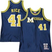 Mitchell & Ness Men's Mitchell & Ness Glen Rice Navy Michigan Wolverines 1988/89 Authentic Jersey
