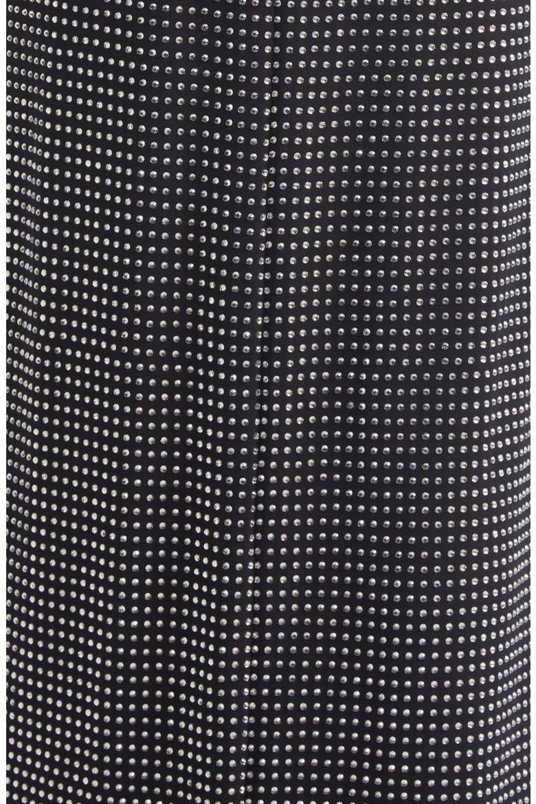 Strapless High-Low Bodycon Dress, Alternate, color, BLACK