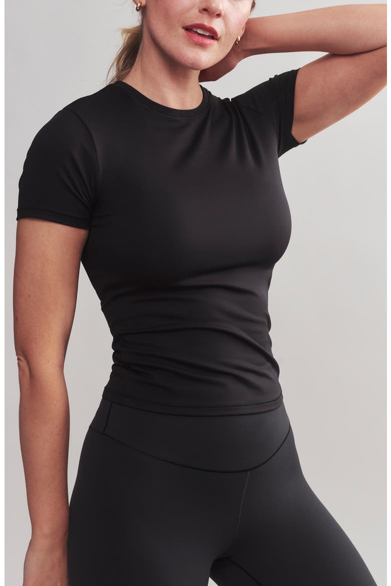 Ultimate Layer Performance T-Shirt, Main, color, BLACK
