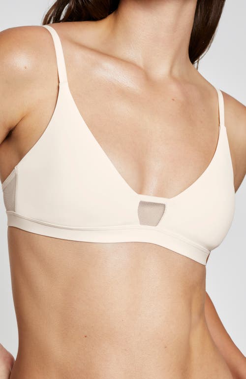 Pepper Limitless Wirefree Scoop Bra In Ecru