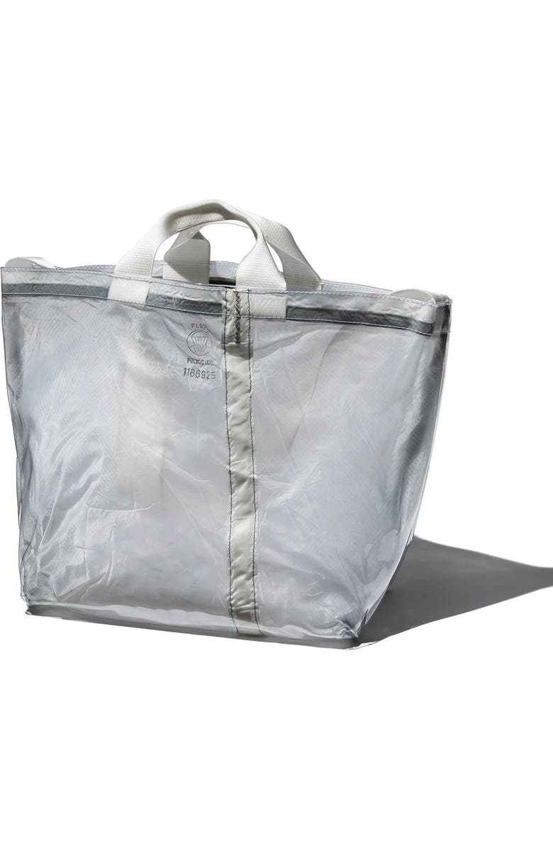 PUEBCO Covered Parachute Shoulder Bag, Main, color, White