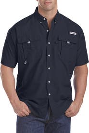 Columbia Big & Tall PFG Bahama II Short-Sleeve Sport Shirt