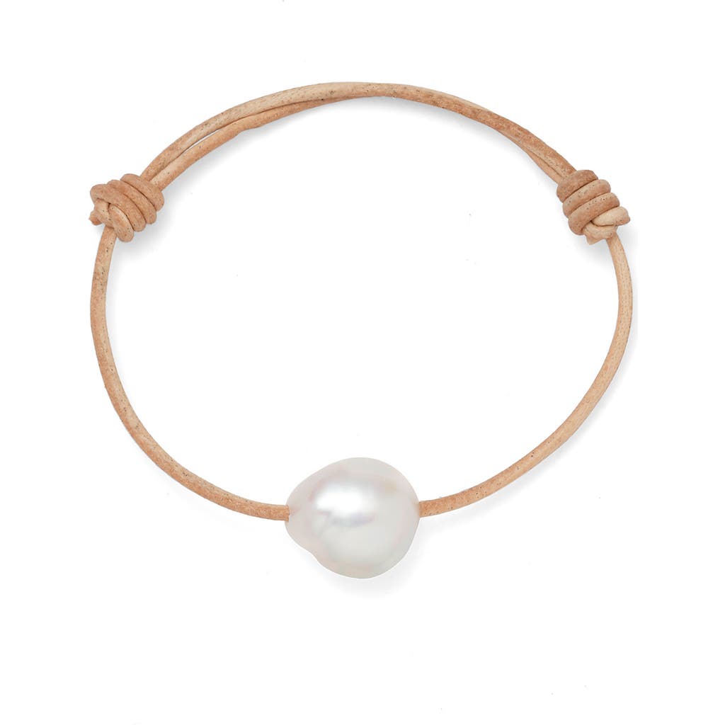 Lady Grey Freshwater Pearl Knot Bracelet