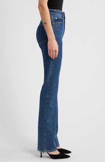 The Ruler High Waist Straight Leg Jeans