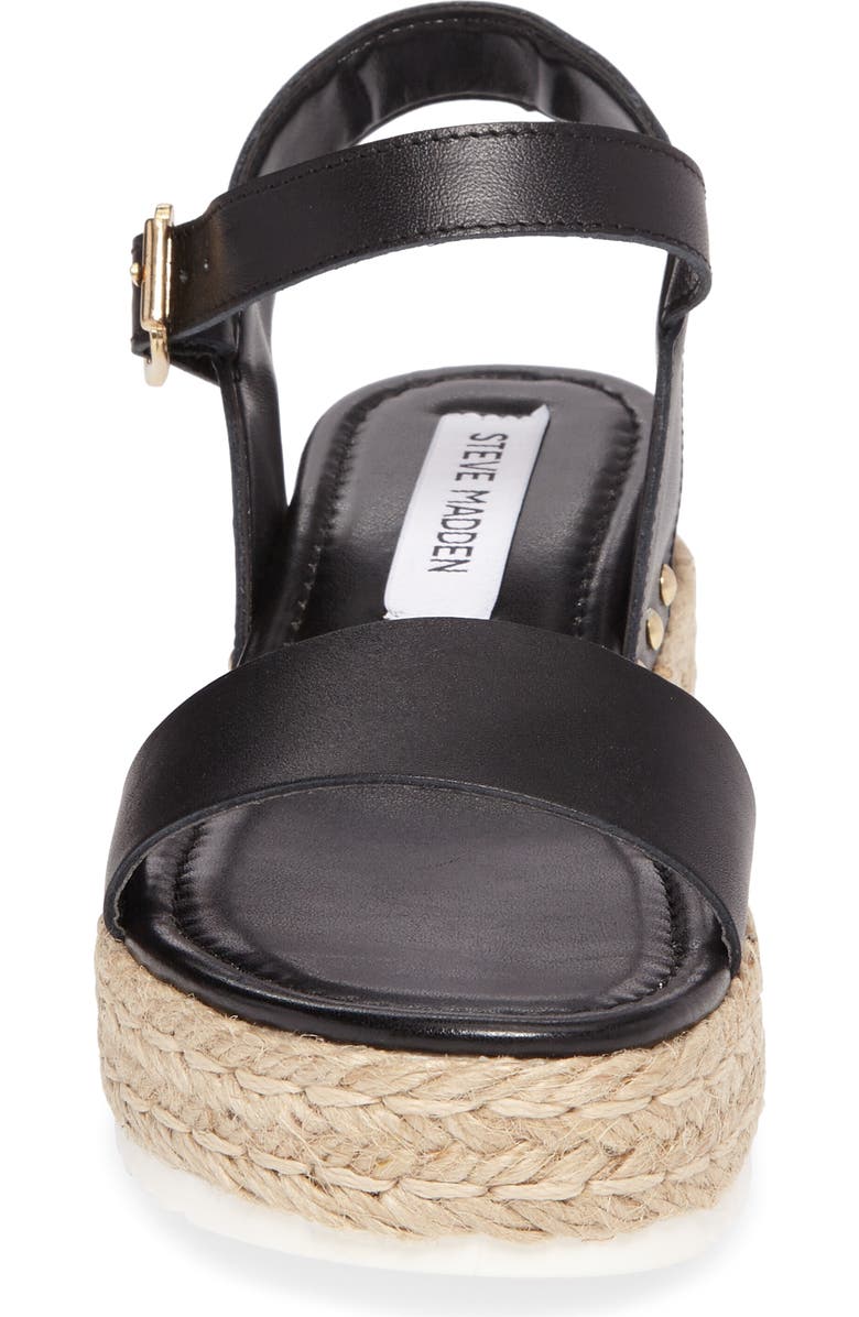 Steve Madden Chiara Platform Espadrille Sandal, Alternate, color,