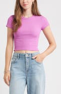 BP. Compact Rib Crop Baby Tee