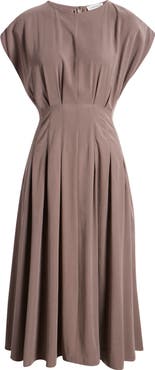 Nordstrom Pleated A-Line Dress