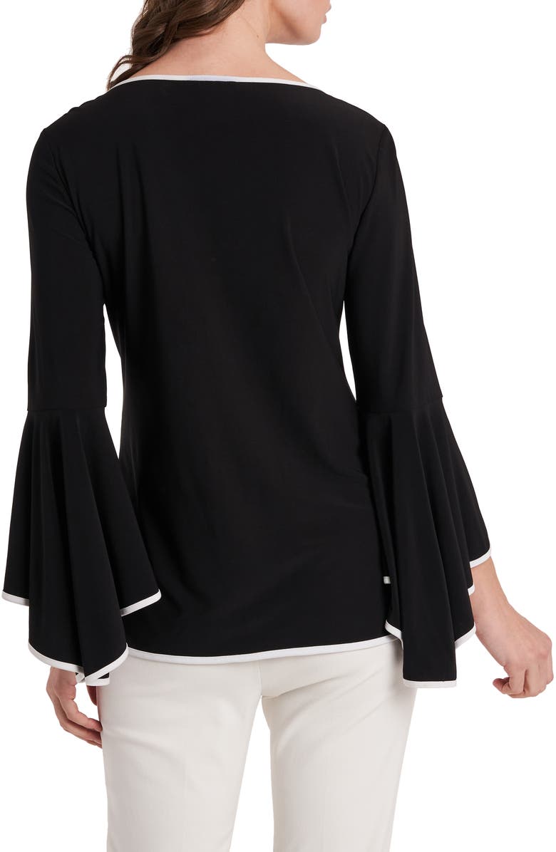 Chaus Bell Sleeve Jersey Top, Alternate, color,