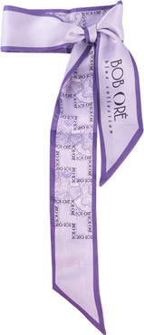 Bob Oré Blue Collection Twilly Silk Scarf