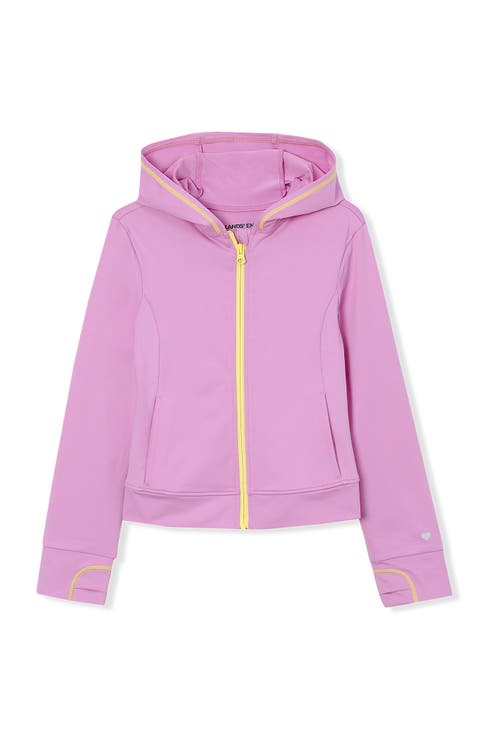 Girls Active Zip Up Hoodie