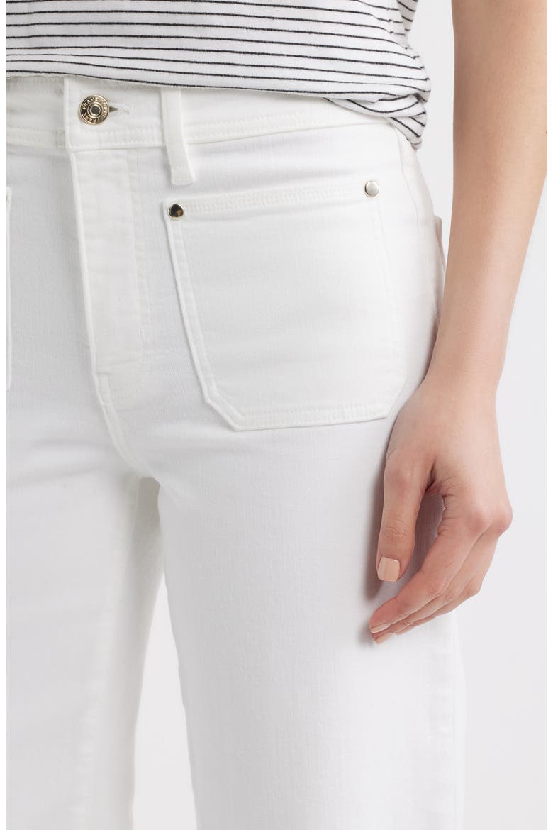 Le Slim Palazzo Patch Pocket High Waist Ankle Wide Leg Jeans, Alternate, color, AU NATURAL CLEAN
