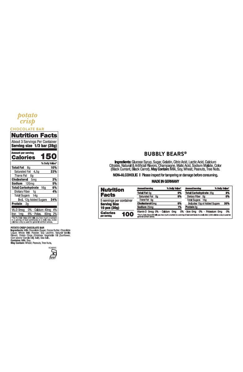 sugarfina Chocolate Bubbles Bundle, Alternate, color, 