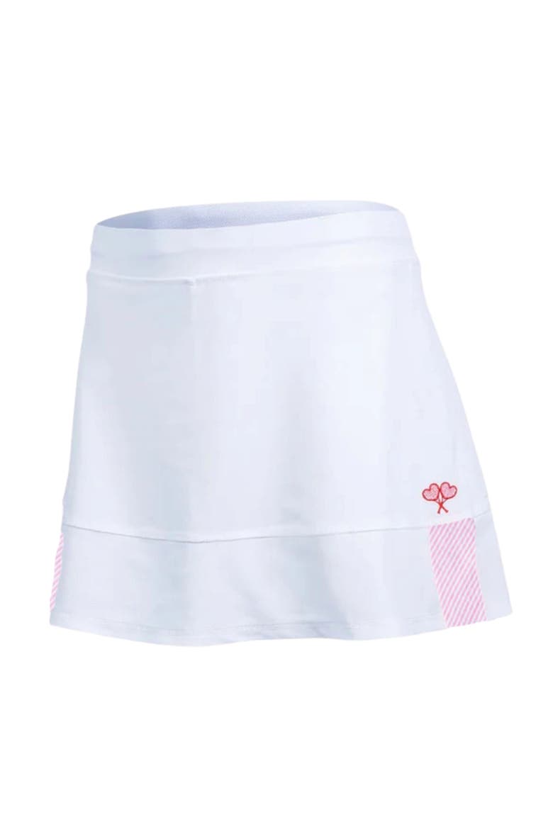 Women's Tracy Skort Stripes, Main, color, Pink
