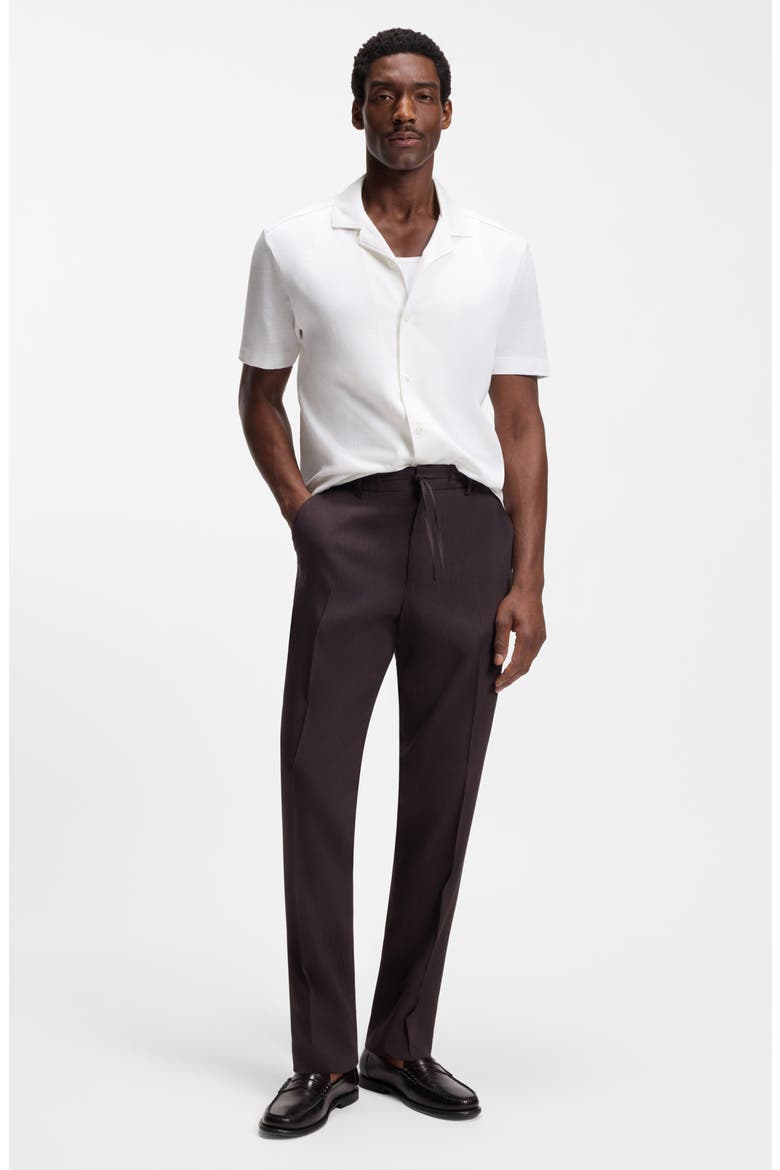Powell Linen & Cotton Camp Shirt, Alternate, color, WHITE