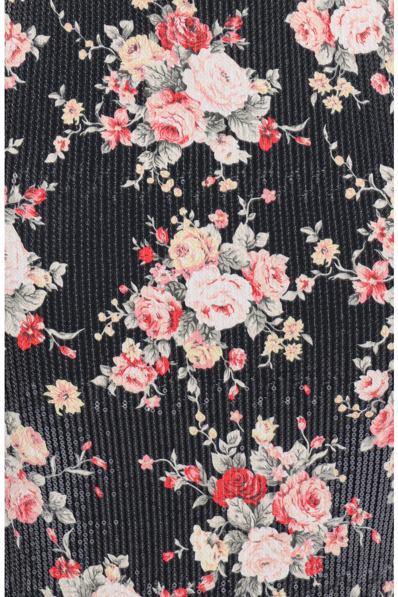 Everlee Floral Sequin Maxi Dress, Alternate, color, FLORAL SEQUIN