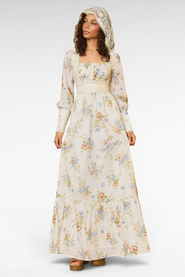 ModCloth Carol Hooded Maxi Dress, ModCloth x Gunne Sax