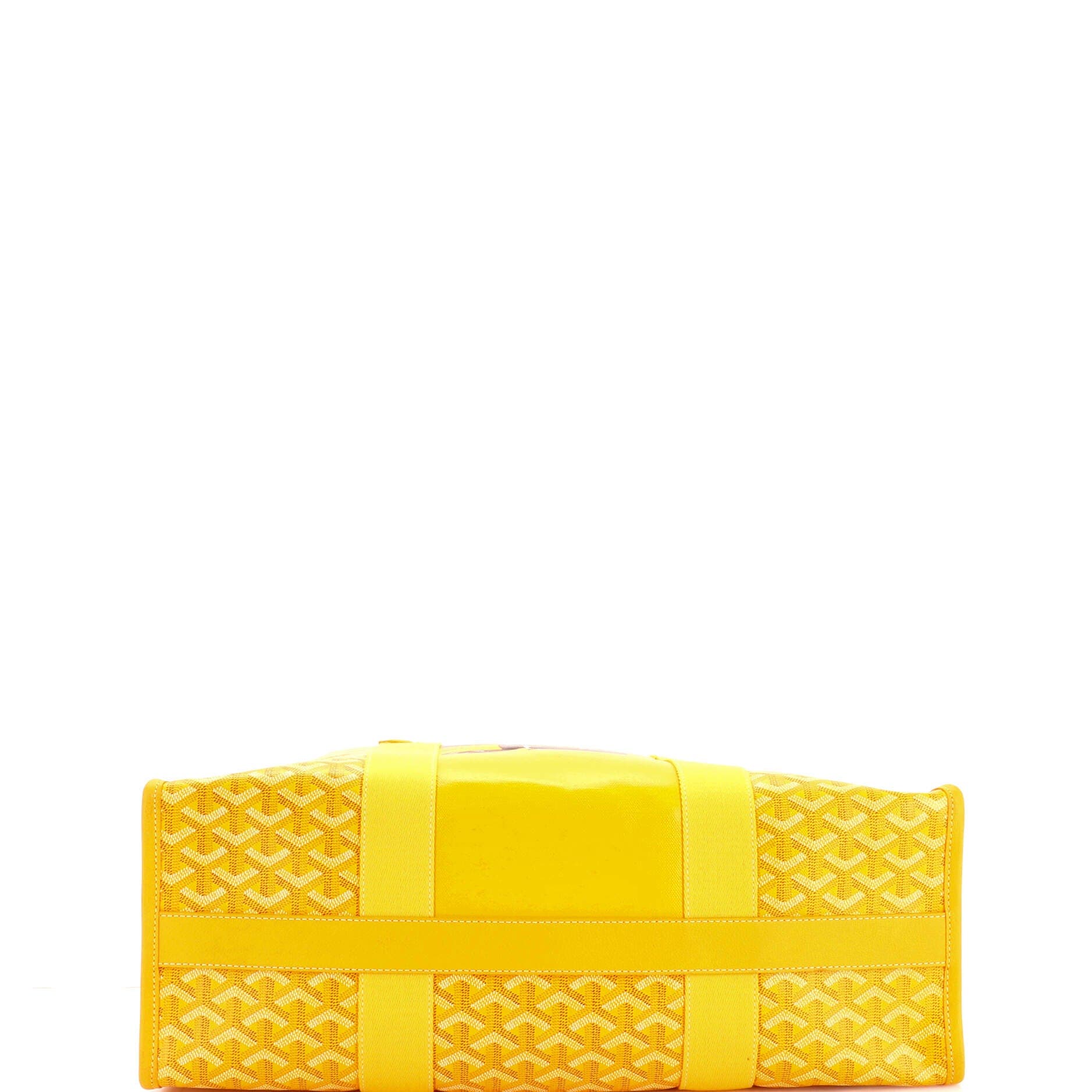 Villette Tote Printed Coated Canvas MM, Alternate, color, Yellow