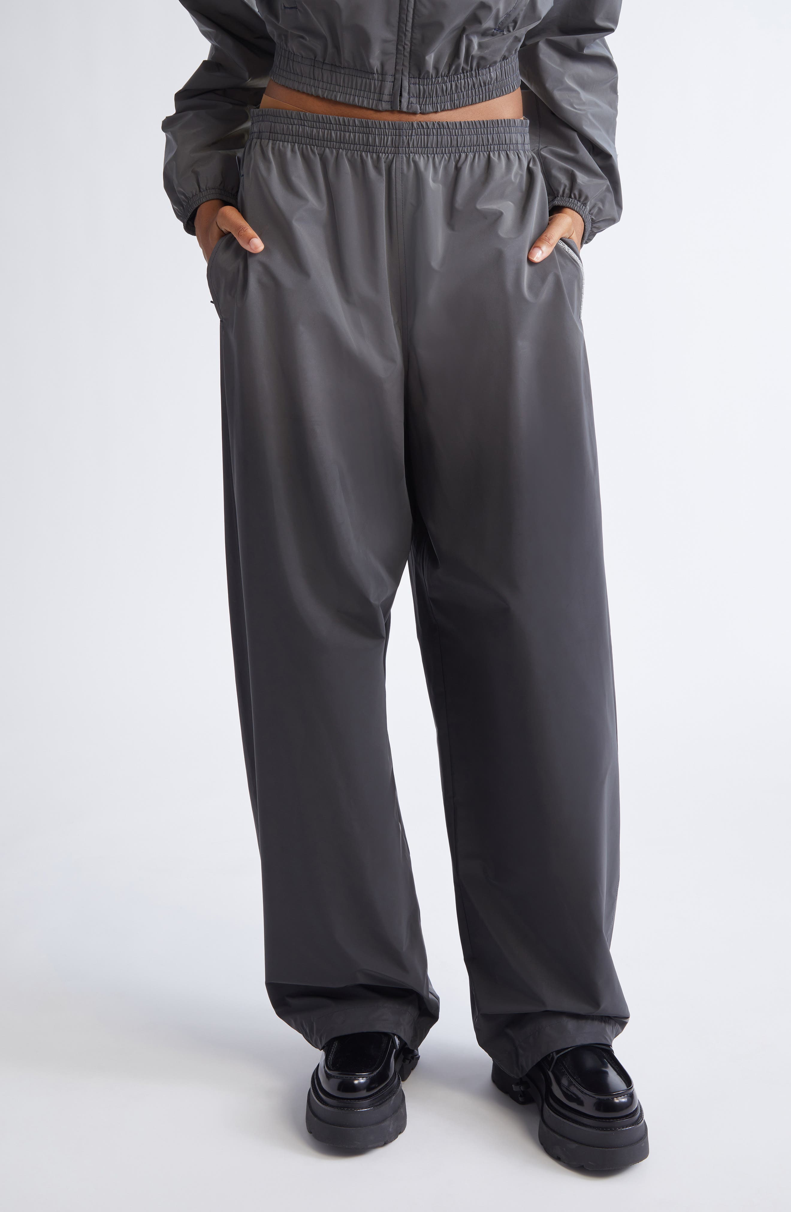 Gradient Reflective Track Pants