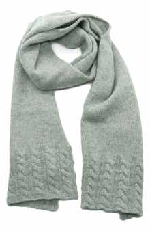 Portolano Dorset Cable Knit Scarf