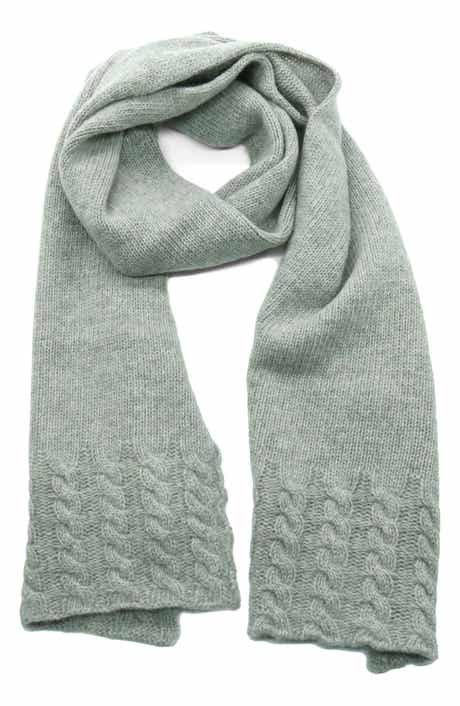 Portolano Dorset Cable Knit Scarf
